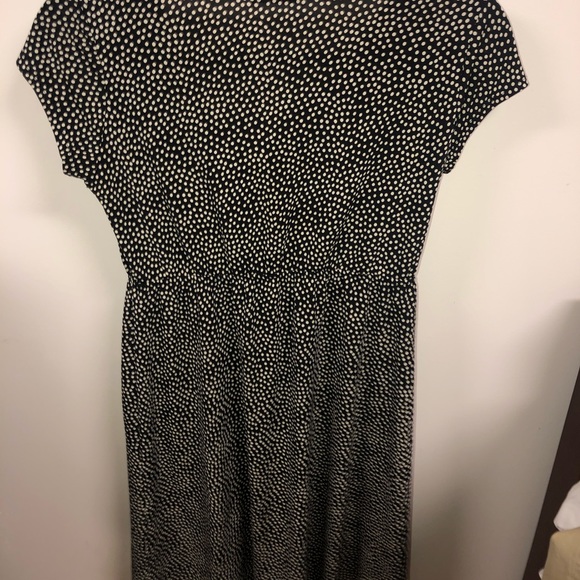 Short black and white poka dot dress - Picture 3 of 4